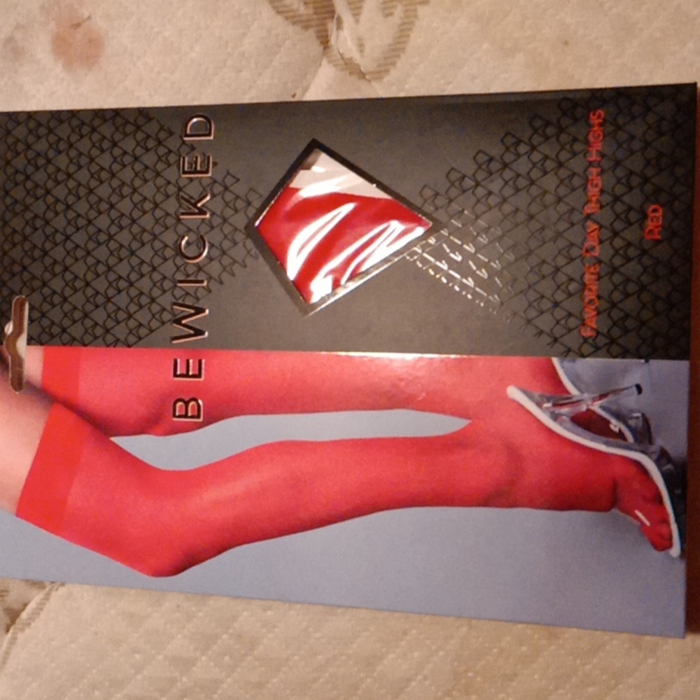 Bewicked thigh high red